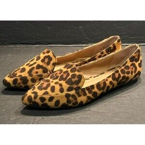 Report Leopard 'Elsey' Print Slip-on Loafers Women's Size 11